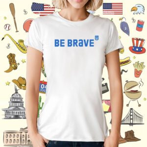 Jessica Berlin Be Brave Ukraine T-Shirt