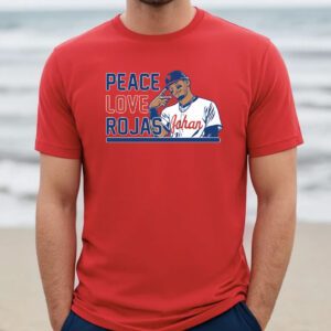 Johan Rojas Peace Love Rojas Philadelphia Shirt