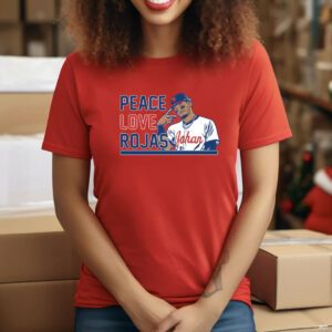 Johan Rojas Peace Love Rojas Philadelphia Shirt