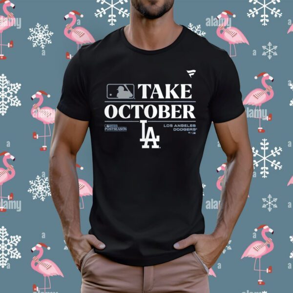 Los Angeles Dodgers Nl West Champs 2023 Take October T-Shirt