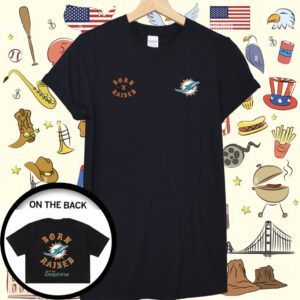 Miami Dolphins Born X Raised Shirt