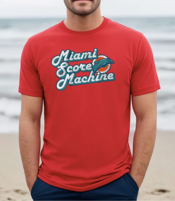 Miami Score Machine Miami Football Shirt