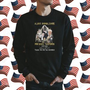 Official Michael Gambon Albus Dumbledore 1940 2023 Harry Potter Memories Shirt