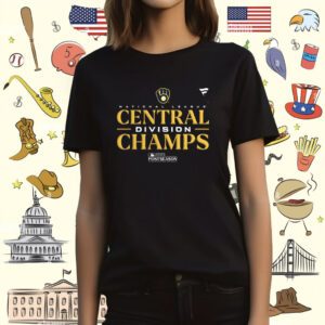 Milwaukee Brewers 2023 Nl Central Division Champions Locker Room Shirt