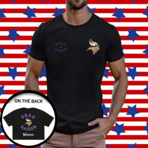 Minnesota Vikings Born X Raised T-Shirt