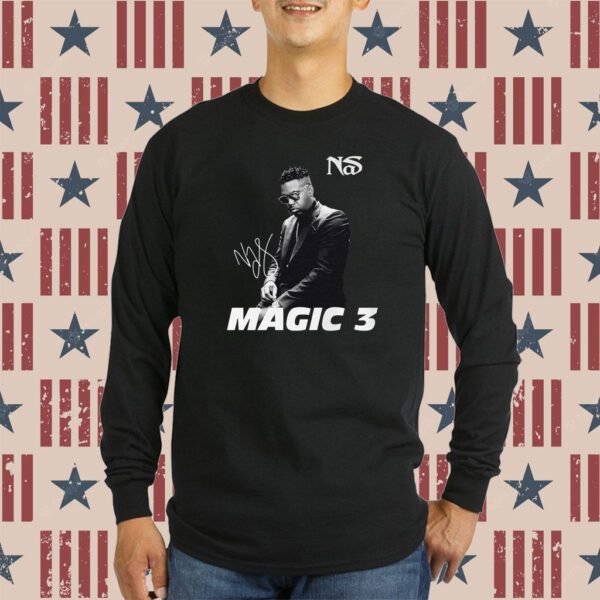 Nas Magic 3 Album T-Shirt