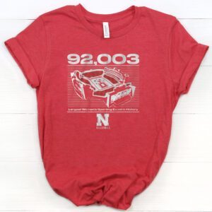 Nebraska Volleyball: 92,003 Classic Shirt