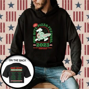 New Dave Portnoy One Bite Pizza Festival TShirt