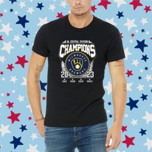 NL Central Divison Champions Milwaukee Brewers 2011 2018 2021 2023 Shirt