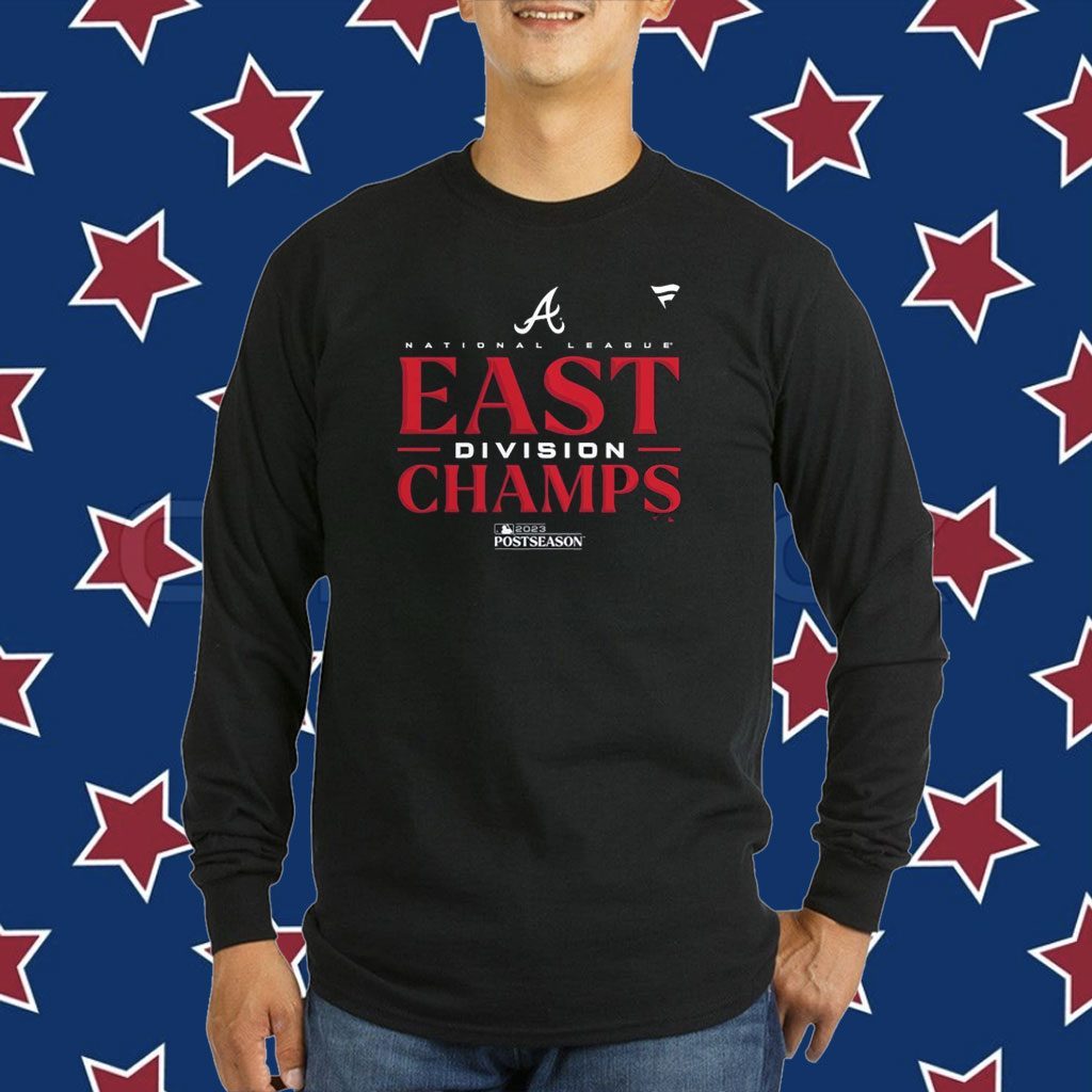 Original Atlanta Braves Nl East Division Champions 2023 Locker Room T-Shirt