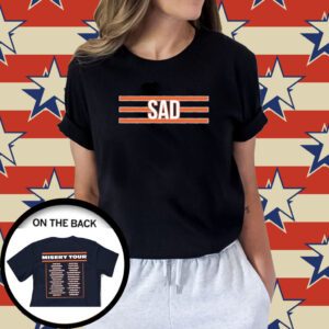 Sad Misery Tour Chicago Bear Shirt