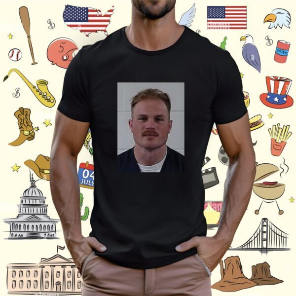 Zach Bryan Mugshot T-Shirt