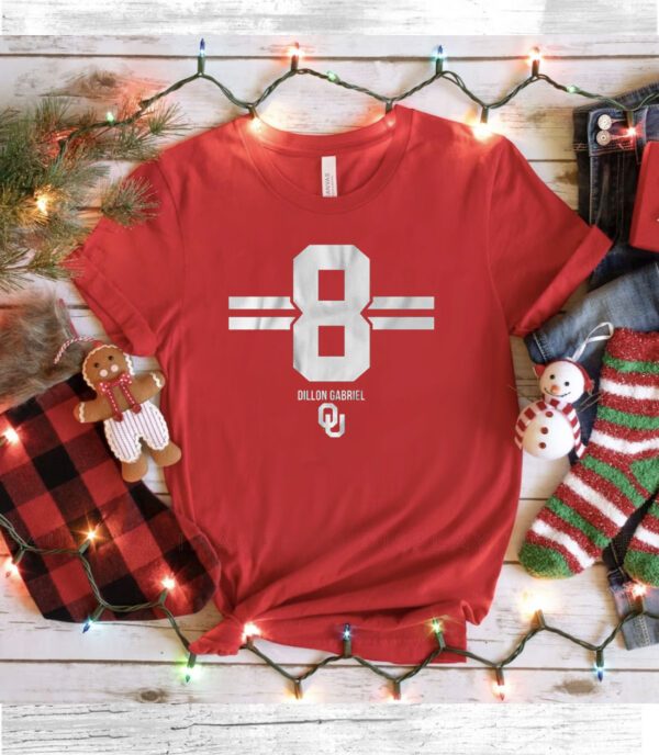 Oklahoma Football Dillon Gabriel 8 T-Shirt