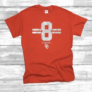 Oklahoma Football Dillon Gabriel 8 T-Shirt