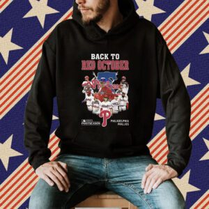 Philadelphia Phillies Back To Red October Tee Shirt