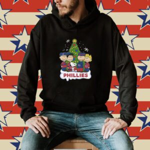 Philadelphia Phillies Snoopy Peanuts Christmas 2024 Shirt
