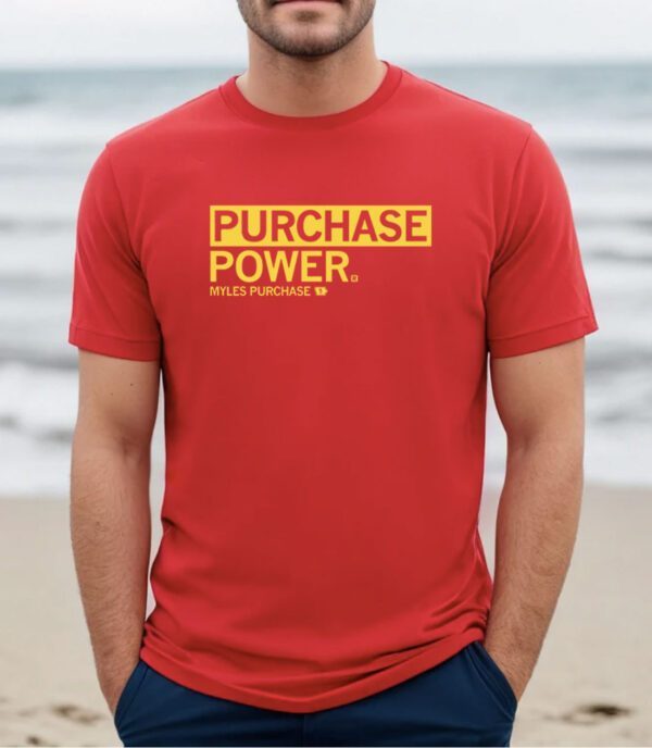 Purchase Power Myles Purchase Tee Shirt