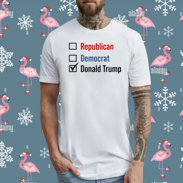 Republican Democrat Donald Trump Tee Shirt