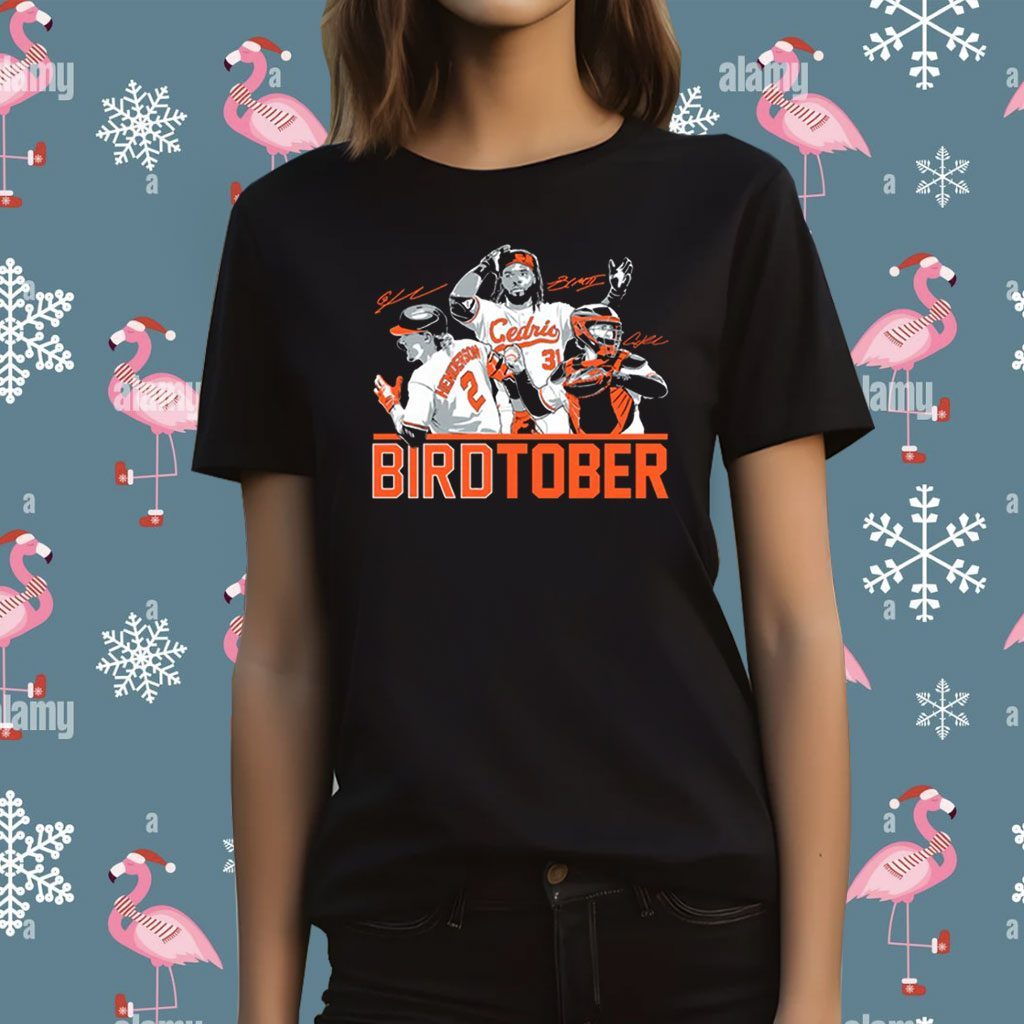 Rutschman Henderson Mullins Birdtober T-Shirt