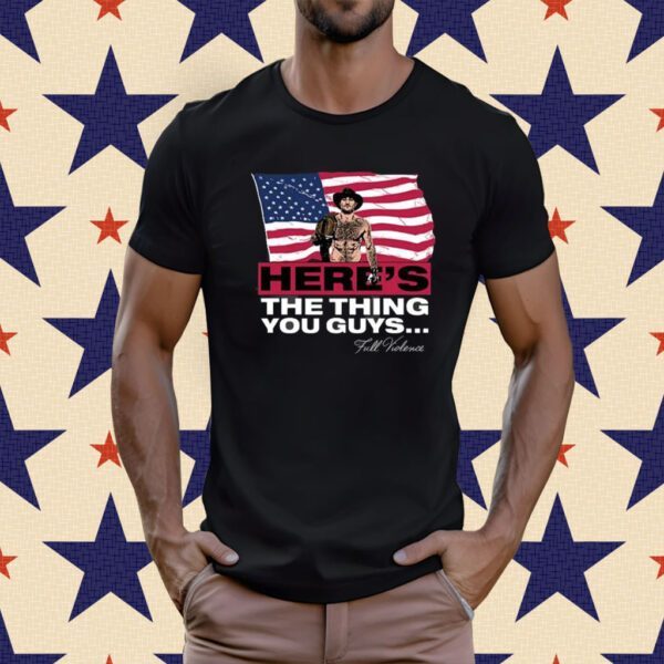 Sean Strickland Here’s The Thing You Guys T-Shirt