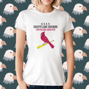 Shuffling Sounds Unveilling Grooves T-Shirt