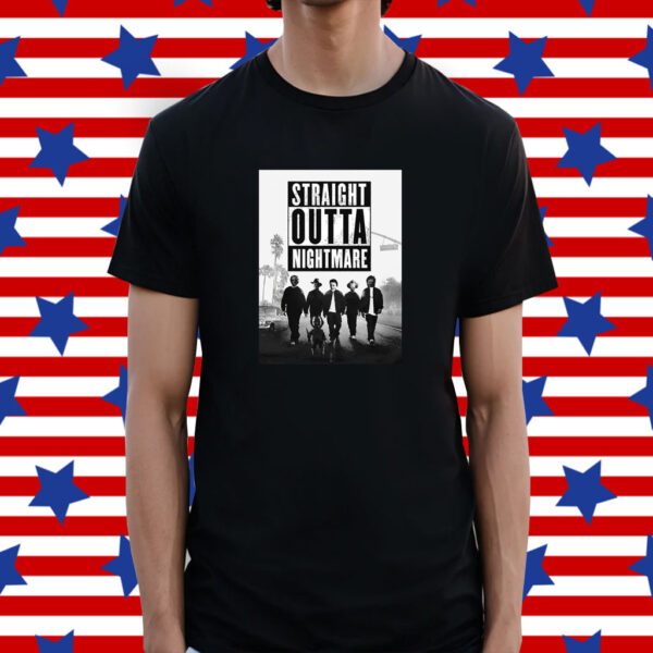 Straight Outta Nightmare Halloween Shirt