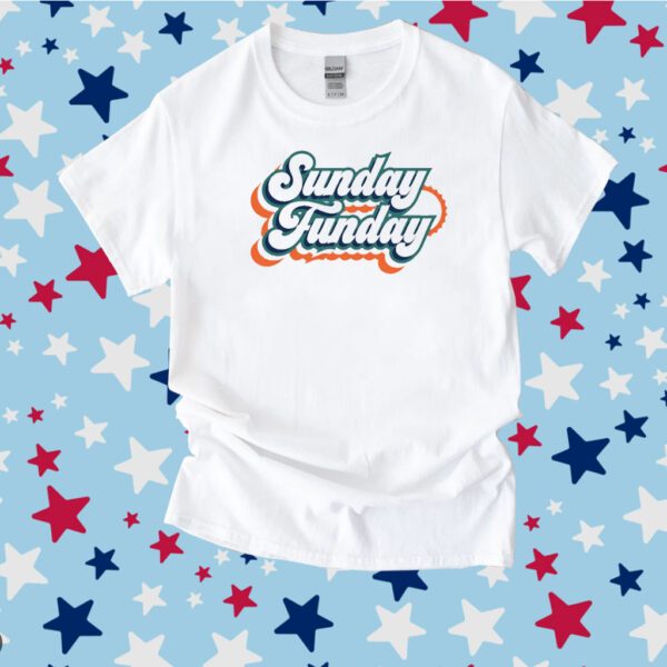Sunday Funday Miami Football T-Shirt
