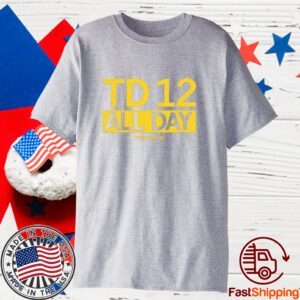 TD 12 All Day Officially licensed with Theo Day 2023 Shirt