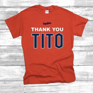 Terry Francona Thank You Tito T-Shirt