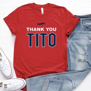Official Thank You Tito Cleveland Guardians Shirt