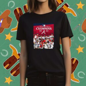 The Atlanta Braves Are 2023 Nl East Champions T-Shirt