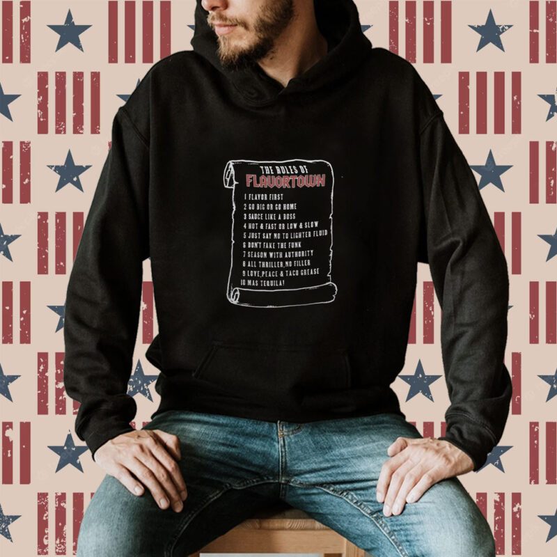 The Rules Of Flavortown Homeage TShirt
