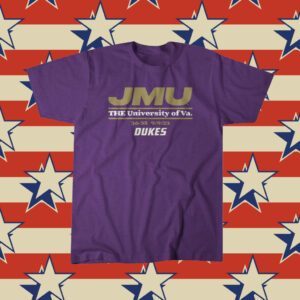 The University of Virginia JMU Football T-Shirt