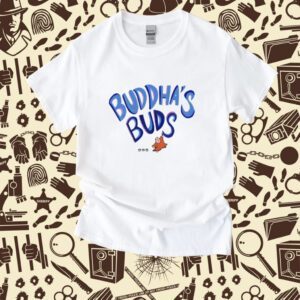 Tommy Smokes Wearing Buddha's Buds Shirt