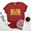 Travis Looks Swifter Than Usual Kansas City Football Shirt