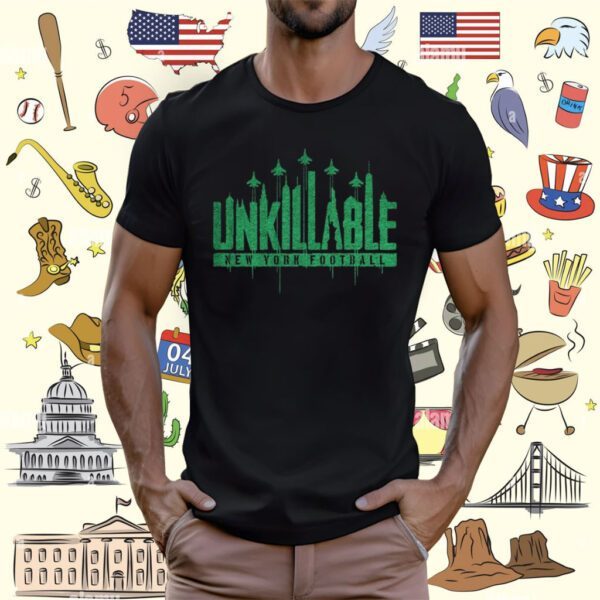 Official Unkillable New York Football T-Shirt