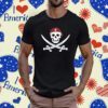 Washington State Golf Pirate Skull T-Shirt