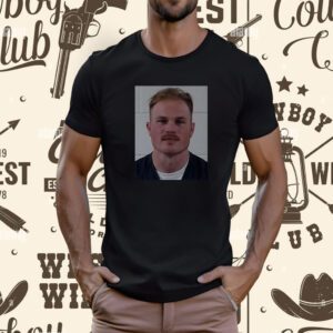 Zach Bryan Mugshot In Zach We Trust T-Shirt
