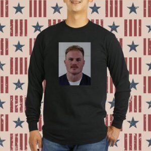 Official Zach Bryan Mugshot T-Shirt