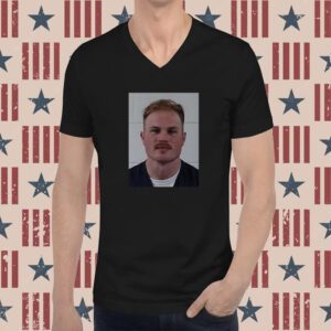 Official Zach Bryan Mugshot T-Shirt