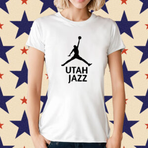 Utah Jazz Michael Jordan Jumpman Tee Shirt