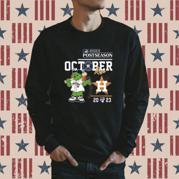 2023 Postseason Houston Astros October Rise T-Shirt