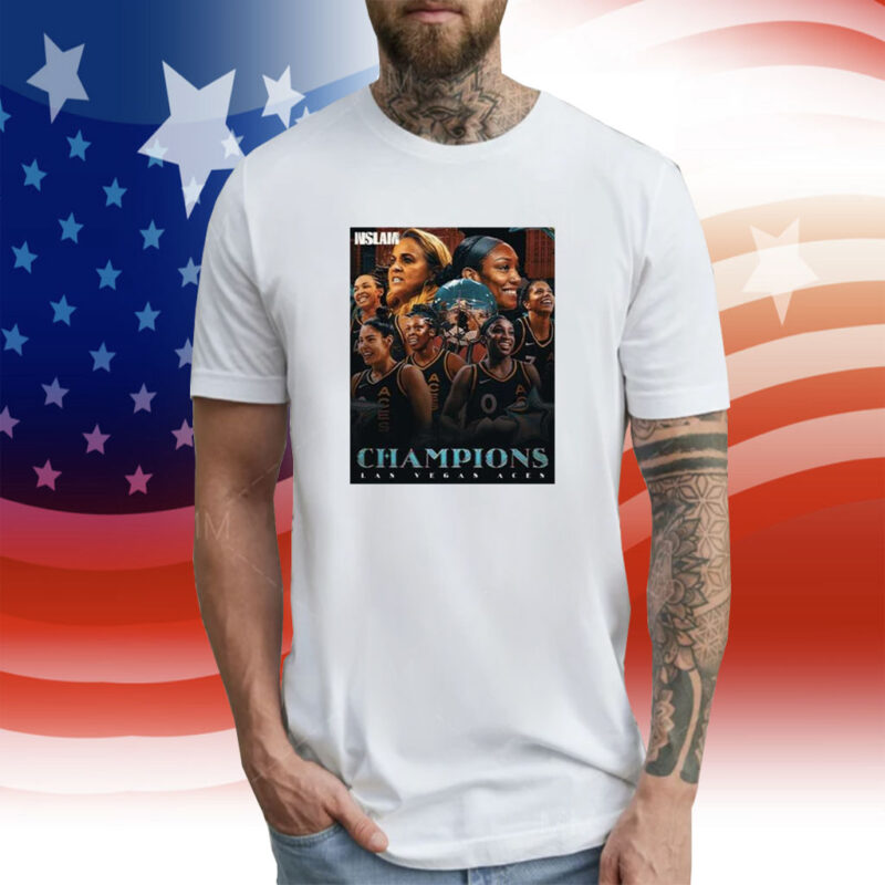 Las Vegas Aces Championship 2023 Tee Shirt