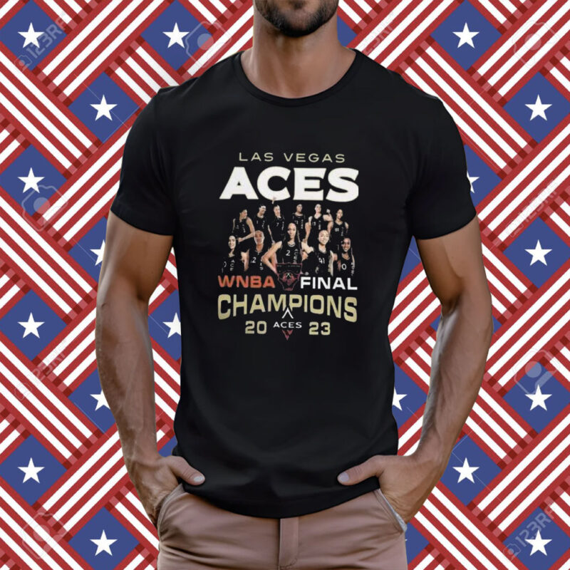WNBA Finals Champions 2023 Las Vegas Aces T-Shirt