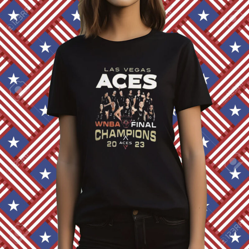 WNBA Finals Champions 2023 Las Vegas Aces T-Shirt