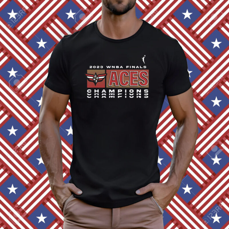 Las Vegas Aces 2023 Wnba Finals Champions Triple TShirt