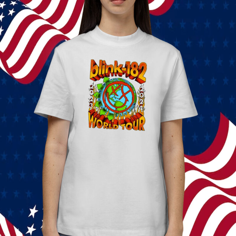 Blink-182 World Tour 2023 2024 Shirt