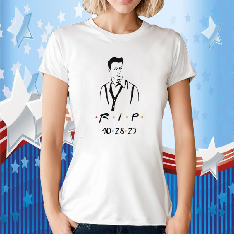 Matthew Perry RIP Friends Printed Casual T-Shirt