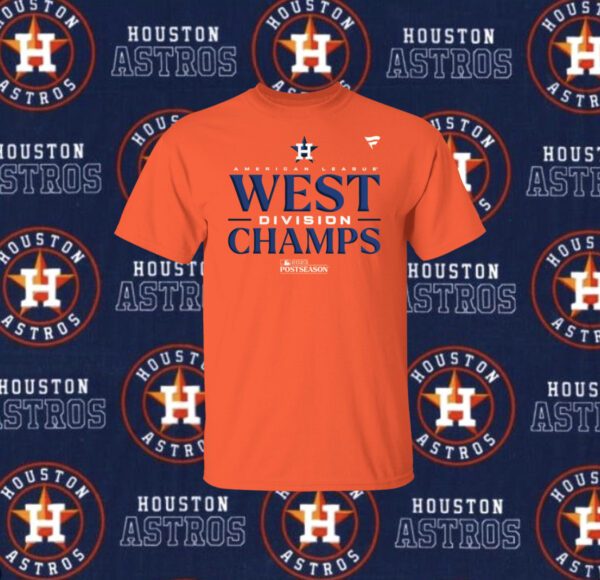 Houston Astros Al West Division Champions 2023 Shirt