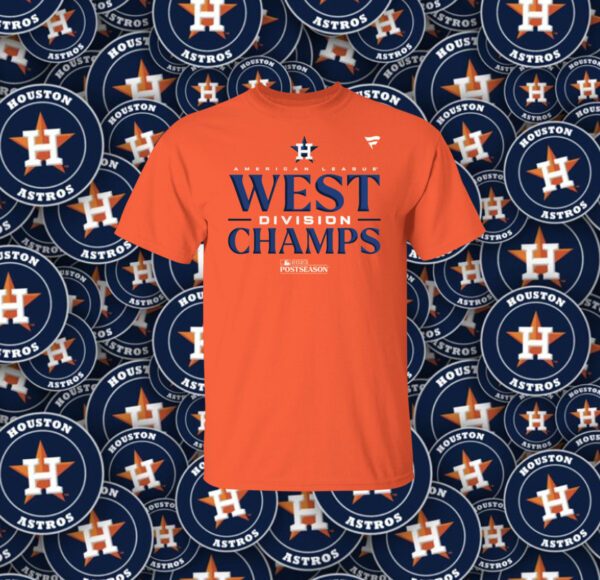Official Astros Al West Champions 2023 Shirt